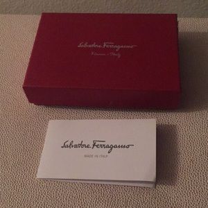 Salvatore Ferragamo wallet box